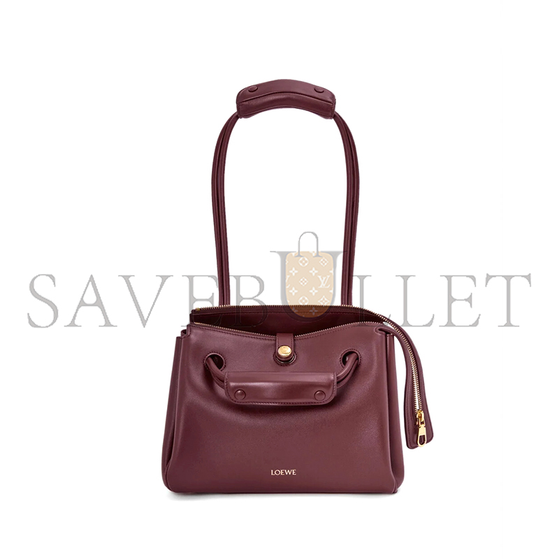 LOEWE SMALL MADRID BAG IN SUPPLE CALFSKIN AANBAB2X01 (23.5*19*10cm)